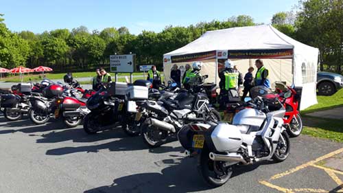 SaPAR Assessment day at Montford bridge picnic area