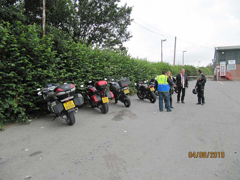 sapar riders at crossgates cafe
