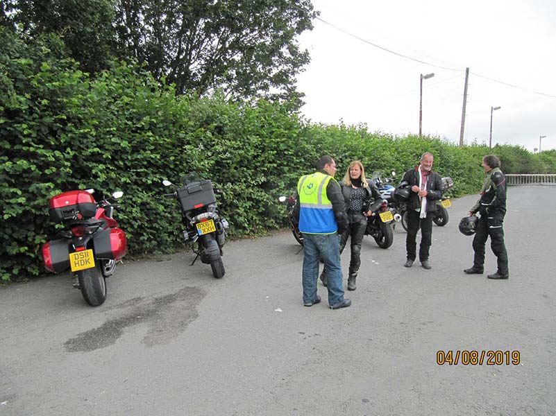 sapar riders at crossgates cafe
