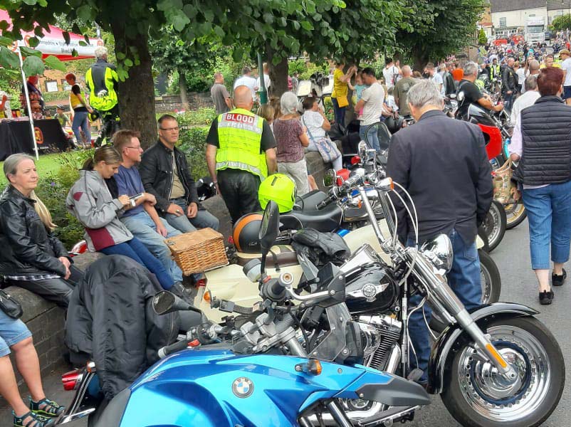 bikes at broseley bike show