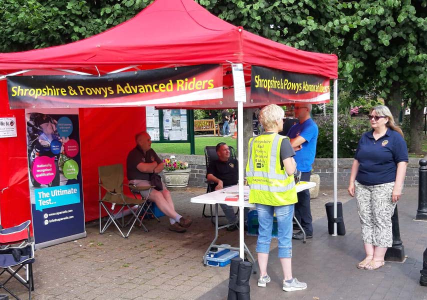 bikes at broseley bike show