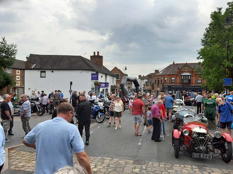 bikes at broseley bike show