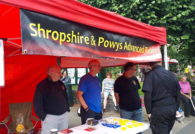 sapar members at the gazebo