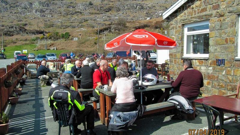Lunch at Tanygrisaiu