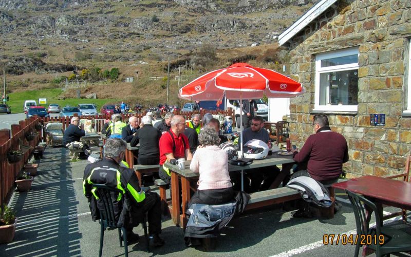 Lunch at Tanygrisaiu