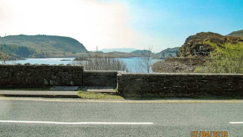 Lake view at Tanygrisaiu