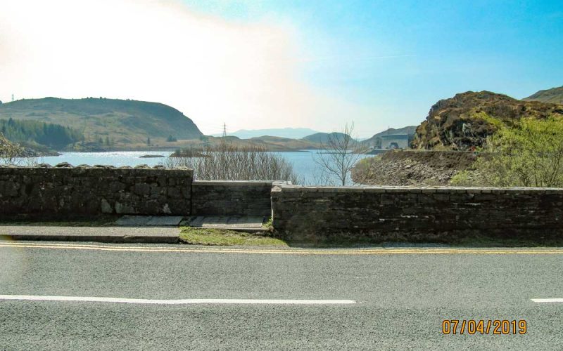 Lake view at Tanygrisaiu