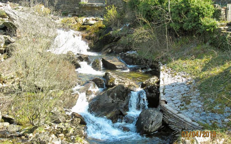 waterfall at Tanygrisaiu
