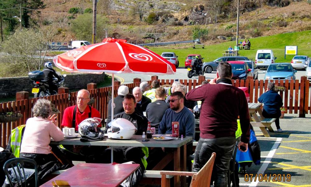 lunch at Tanygrisaiu