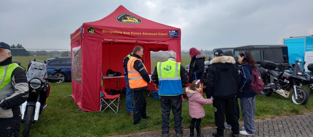 Visitors to our new Bike4Life stand