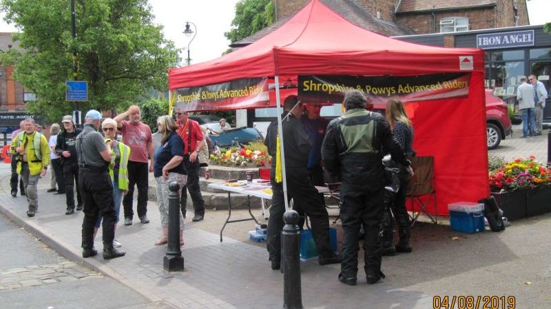 SaPAR Stand at Broseley