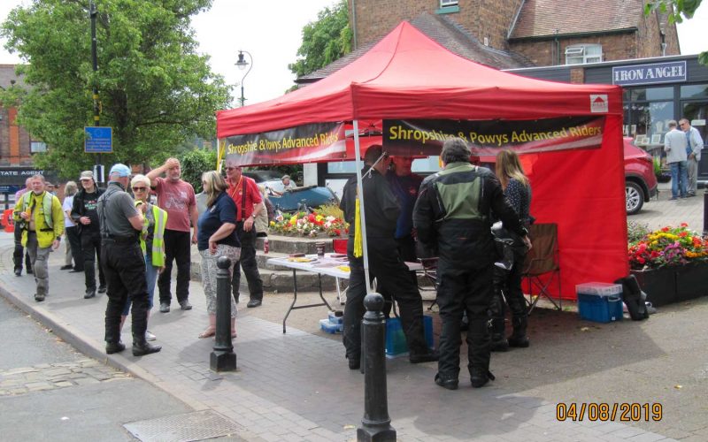 SaPAR Stand at Broseley