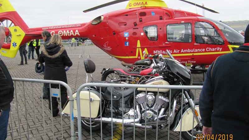 Steve Parrish's Indian bike