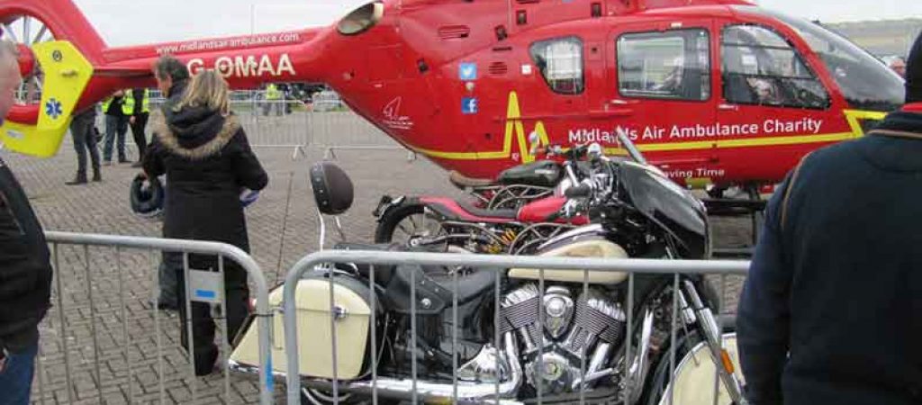 Steve Parrish's Indian bike