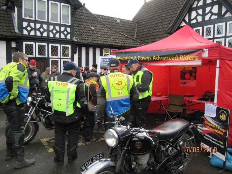 SAPAR at Wistanstow bike show