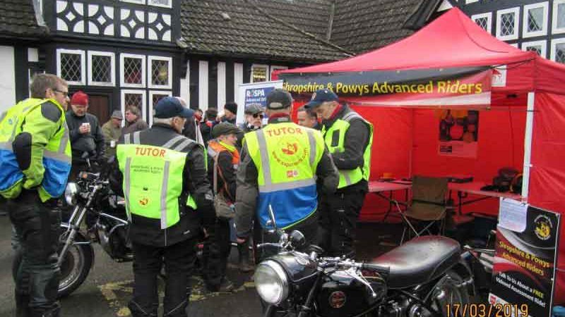 SAPAR at Wistanstow bike show