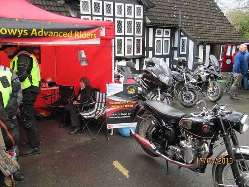 SAPAR at Wistanstow bike show