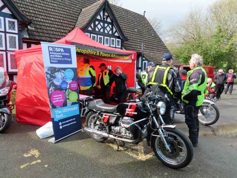 SAPAR at Wistanstow bike show