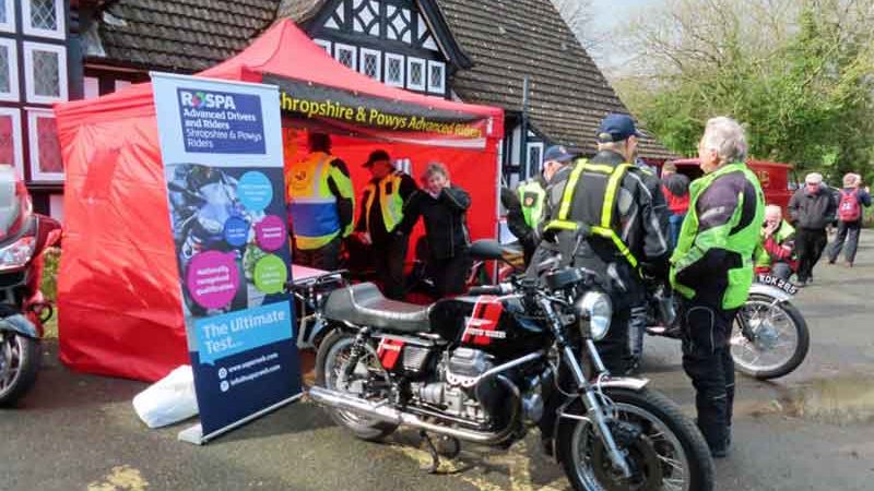 SAPAR at Wistanstow bike show
