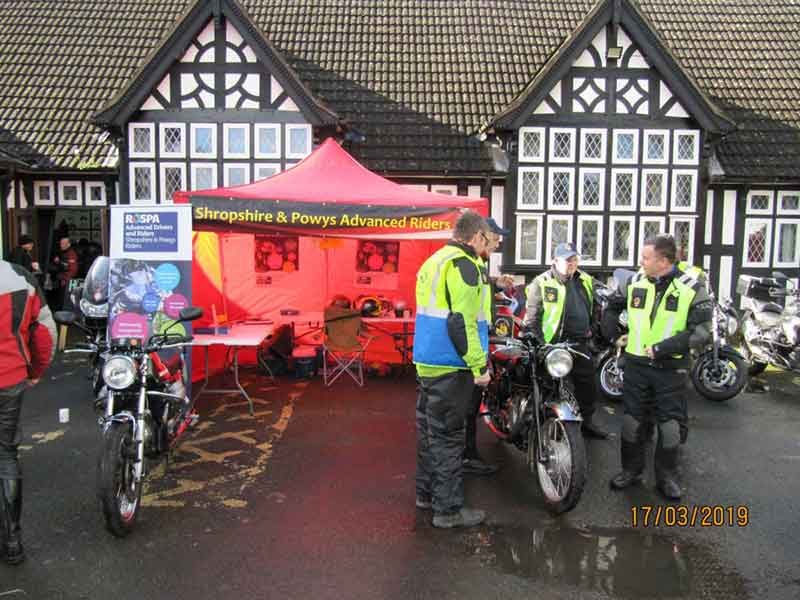 SAPAR at Wistanstow bike show