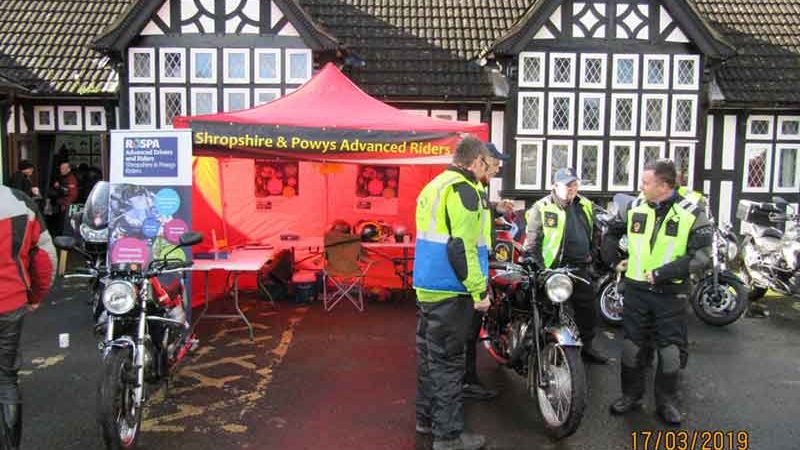 SAPAR at Wistanstow bike show